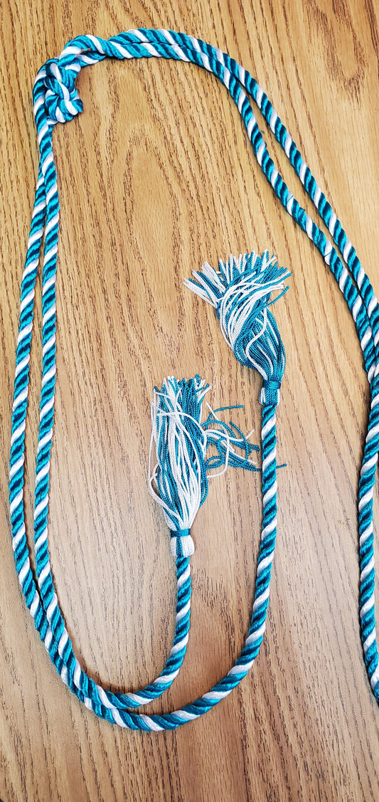 Atholton H S Honor Cord - CTE - Teal/White Double Cord