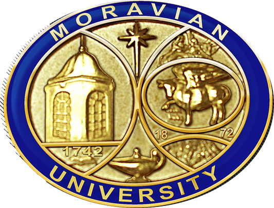 Moravain University Traditional Pin